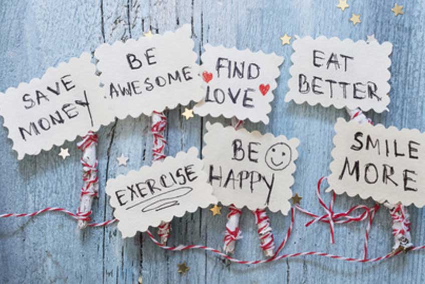 New year resolution and family