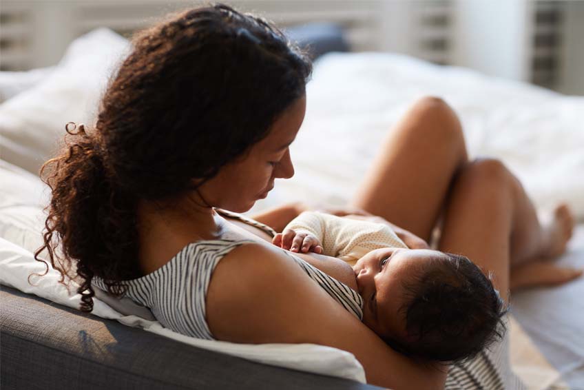 Exclusively Breastfeeding